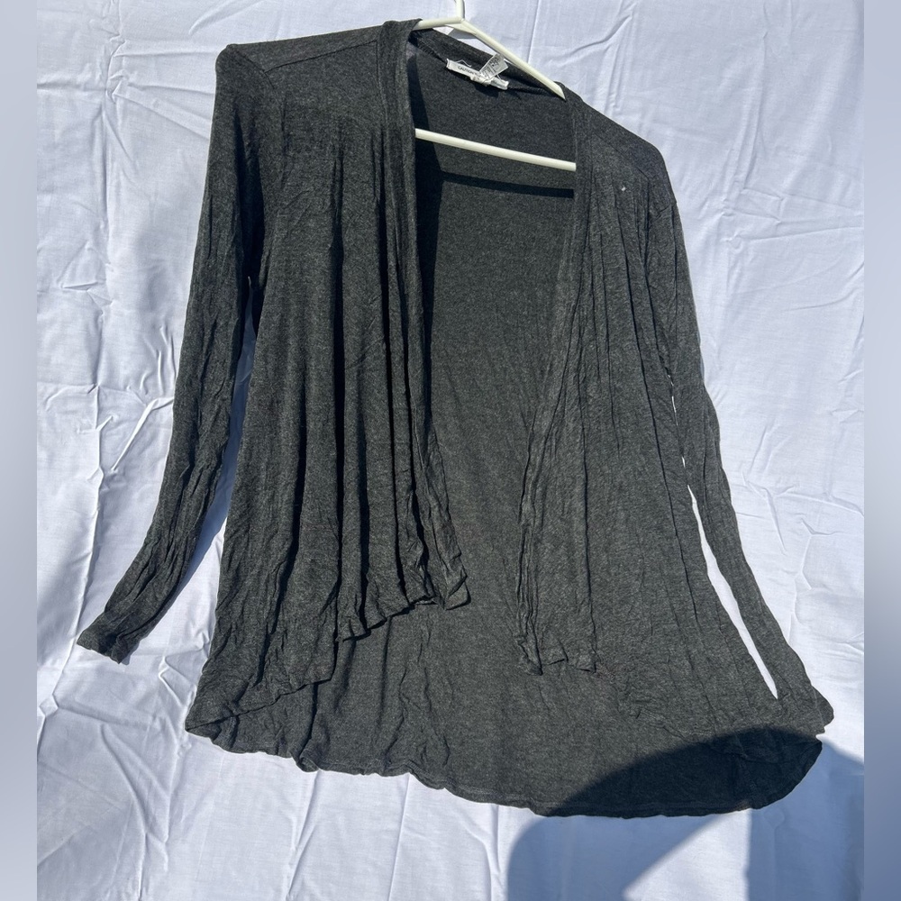 Grey cardigan